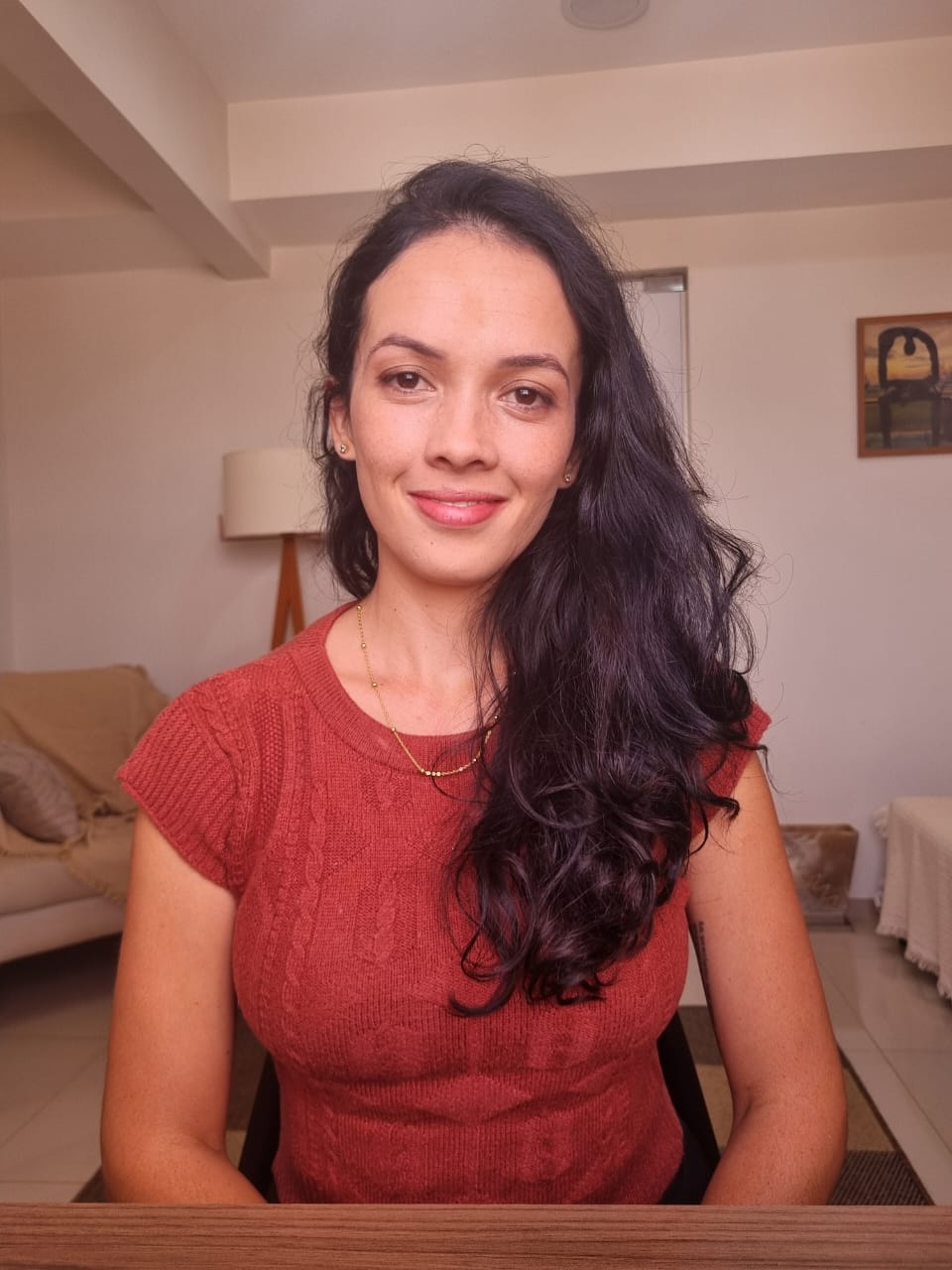 Foto profissional da Gabriela